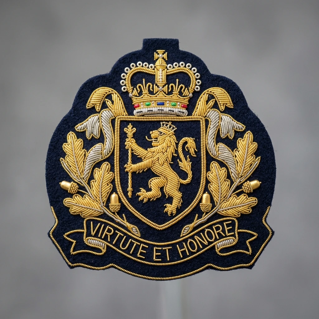 Handcrafted Gold Bullion Badges & Crests